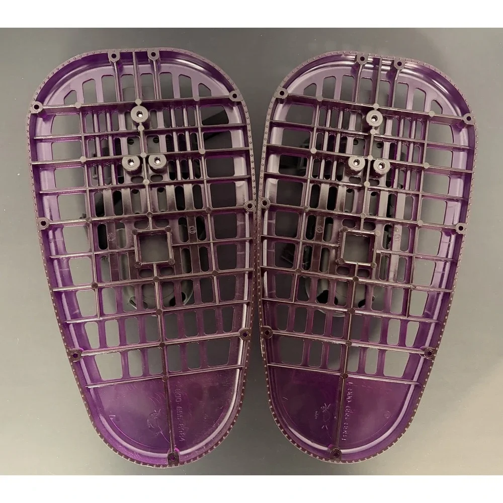 L.L. Bean Little Bear Unisex Grizzly‎ Adjustable Snow Shoes Purple Ages 5-12